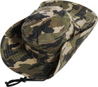 Boys Camo Sun-bucket-hat Summer Outdoor Safari Fishing-hat Boonie-cap For Big Ki