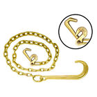 Tow Chain 15 J Hook 5 16 X 10 Ft Grade 70 For Mini J Hook Recovery Wrecker Axle