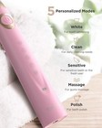 Fairywill Sonic Electric Toothbrush Waterproof 5 Modes 8 Brush Heads Travel Case
