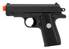 Black Full Metal Airsoft Pistol 6 5  Gun 220fps Air Soft Realistic  5000 Bbs
