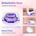 Professional Rechargeable Uv Led Nail Lamp 96w Cordless Uv Light For Gel Nail   