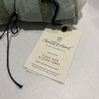 X6 Magnolia Hearth   Hand Kitchen Flour Sack Dish Towel Check Stripe Green White
