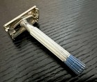 Vintage Gillette Blue Tip Super Speed Safety Razor 1957 C1