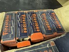 9 Vintage Original Firestone Polonium Spark Plugs F-40 Radioactive Electrode