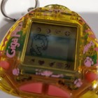 Tested Working  Vintage 1997 Giga Pets Compu Kitty Tiger Yellow Virtual Pet
