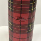 Vintage 1964 King-seeley Thermos  2242 Red Plaid Mid Century Camping Tartan Bott