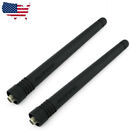 2x Baofeng Uhf Vhf Sma-f Antenna For Two Way Radio Bf-888s Bf-f8 Uv-5x