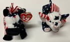 Ty Beanie Babies 2 Pc Lot All With Tags   Righty   Lefty Elephant   Donkey