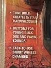 Flextone Buck Rage Plus Deer Call With Buttons    Flxdr065 New 
