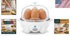 Egg Cooker With Alarm  Perfectly Boiled   Poached Eggs     16 Recipe Book Included