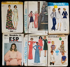 150 Sew Patterns Women s Fashions Mccall s Simplicity Butterick Used 1960s 70s