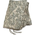 Usgi Military Army Acu Digital Wet Weather Poncho Liner Woobie Blanket Vgc