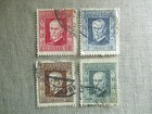 Czechoslovakia  Scott  101  A-d  Used
