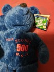 Salvino s Bammers Mark  Mcgwire 25   500 Home Runs Blue Beanie Plush Bear In Bag