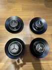 New 4x Black Mercedes Benz Center Caps G63 G550 G Wagon Amg Wheels A0004003400