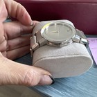 Movado Men s Silver Stainless Steel Water-resistant Analog Dress Wristwatch
