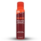 6 Mando Whole Body Deodorant Invisible Spray Bourbon Leather Each 3 6 Oz