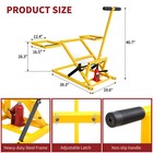 Lawn Mower Lift Jack For Tractors   Zeroriding Lawn Mowers 550lbs Capacity