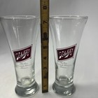 Pair Of Vintage Schlitz The Beer That Made Milwaukee Famous Pilsner Glasses