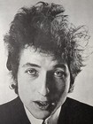 Vintage Bob Dylan Portrait Poster New Old Stock Counter Culture Weege Era