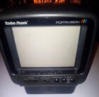 Vintage Radio Shack Portavision Portable  5 Inch Color Tv   Television Works  