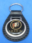 Buick Auto Leather Keychain Key Chain Ring Fob  003 Black