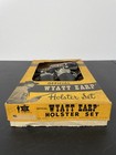 Vintage 1959 Hubley Wyatt Earp Toy Cap Gun Holster Set In Box