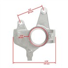 Front Wheel Axle Knuckle Kit For Can-am Renegade 650 Efi 2018-26 Left   Right