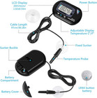 Aquarium Thermometer Lcd Digital Aquarium Thermometer With Suction Cup Fish T   