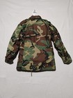 Us Military Cold Weather Jacket Field Coat Woodland Camo Army M65 Four Pockets
