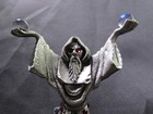 Vintage Wizard With Glass Orbs Pewter Figurine - Masterworks Fine Pewter- 1989