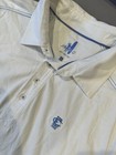 Johnnie-o Men s White Short Sleeve Polo Shirt Large