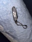 Disneyland Vintage Two Blade Mini Knife With Chain   Imitation Pearl Handles
