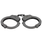 Peerless Model 730c Superlite Aluminum Chain-linked Handcuffs   Keys  Gray