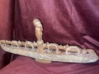 Rare  Authentic Papua New Guinea Sepik River    Ancestral Figure   Soul Boat