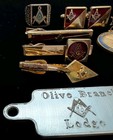 Masonic Mason Mixed Lot Rings Cufflinks Tie Clasp Lapel Pin Jewelry Freemason   