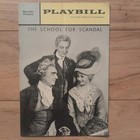 March 7  1963 Playbill Majestic Theatre  the School For Scandal  With 2 Tickets