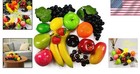20-piece Artificial Fruits Set - Elegant Fake Fruit Decor For Home   Parties