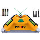 Prexiso Square Laser 65 Ft Green Beam Floor Tile Laser Level 3 Mounting Pins 3aa
