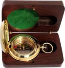 Antique Vintage Brass Pocket Compass Brass Nautical Compass Marine Compass Gift