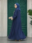 Ethnic Abaya Women Muslim Long Maxi Dress Embroidery Kaftan Modest Robes Gown