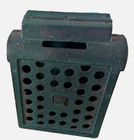 Vintage Cast Iron Us Mail Coin Mailbox Bank No Door