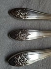  Wm A Rogers La Ronnie Pattern Oneida  Silverplate Flatware Dinner Knives