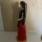 Dia De Los Muertos Day Of The Dead Woman Skeleton butterfly Figurine 11 5   