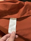 Burnt Orange Bed Skirt For Full Or Double Size Bed 54  X 75  Bedding Accessory
