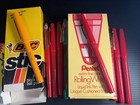 Vtg Bic Pilot Ball Pentel Lot New Old Stock 90s Pens