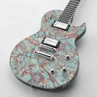 Turquoise Granite 24 - 20  X 38  Hydrographic Film Hydro Dipping