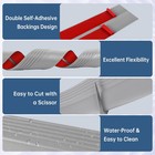 Stair Edge Trim Self Adhesive Vinyl Nosing Molding 4 In X 10 Ft  Gray
