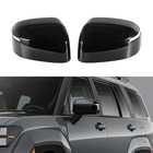Side Mirror Covers For Hyundai Santa Fe 2024-2026 24-26 Santa Fe Gloss Black