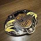 2005 Harley Davidson  Ride Free Motorcycles Oval Buckle Bar   Shield Enamel